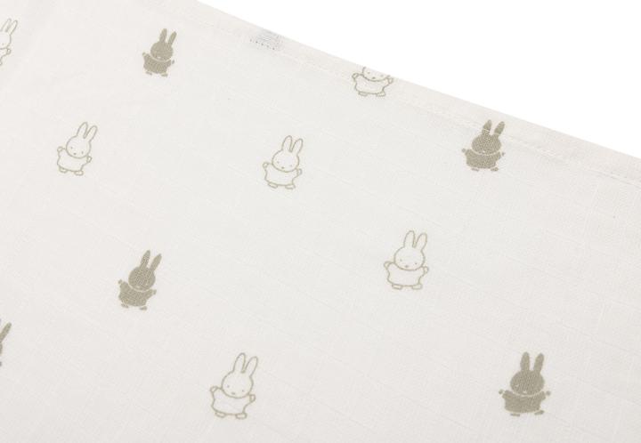 Image du produit Jollein Lot de 3 bavoirs Happy Miffy (70 cm, 70 cm)