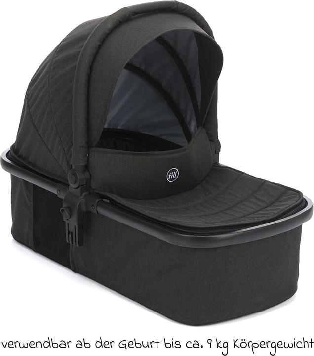 Produktbild Fillikid Kinderwagen 3 in 1 4-1 Kombi-Kinderwagen-Set Fill Jaguar mit (0 Monate - 4 Jahre)