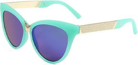 Immagine prodotto Bekos Occhiali da sole trendy per bambini, menta/oro