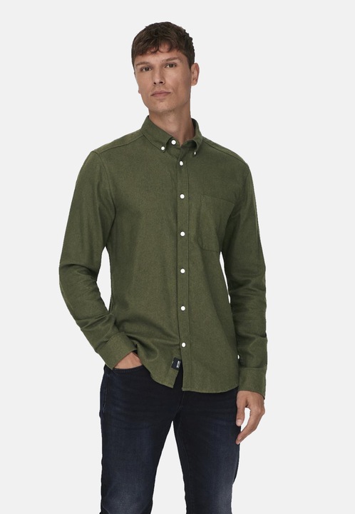 Image du produit Only & Sons Chemise unie à manches longues (S)