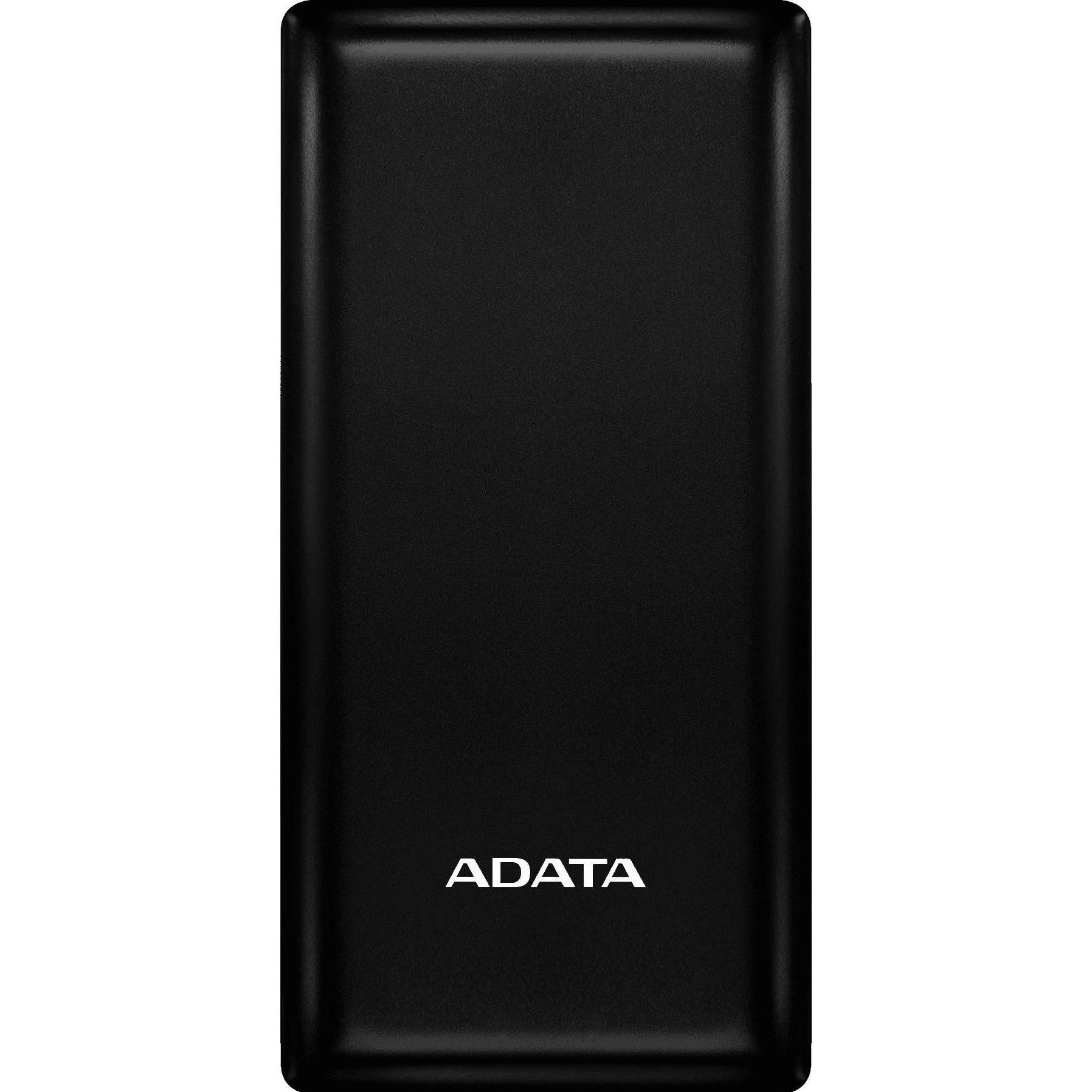 Thumbnail - Adata C20 (20000 mAh, 15 W, 74 Wh), Powerbank, Schwarz