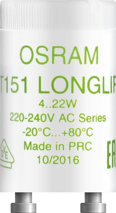 Actual product image Osram Starter fuse quick starter for single operation 4-22 watts