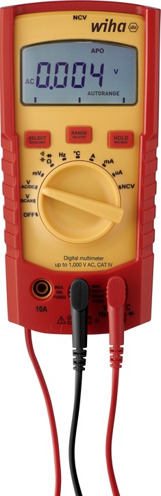 Produktbild Wiha Digitales Multimeter (CAT IV 600V, CAT III)