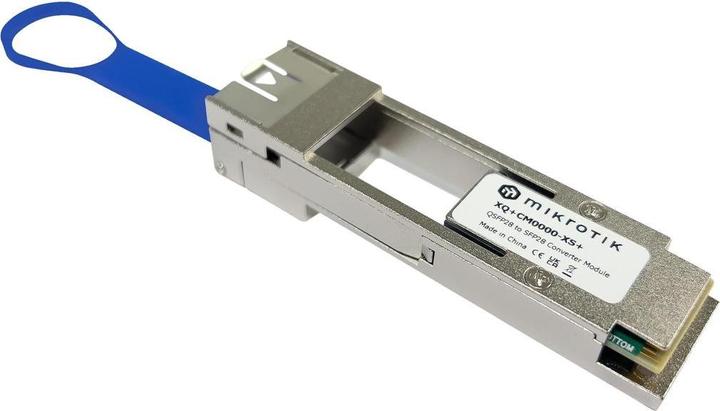 Actual product image MikroTik XQ+CM0000-XS+ -, 100G QSFP28 to 25G SFP28 adapter