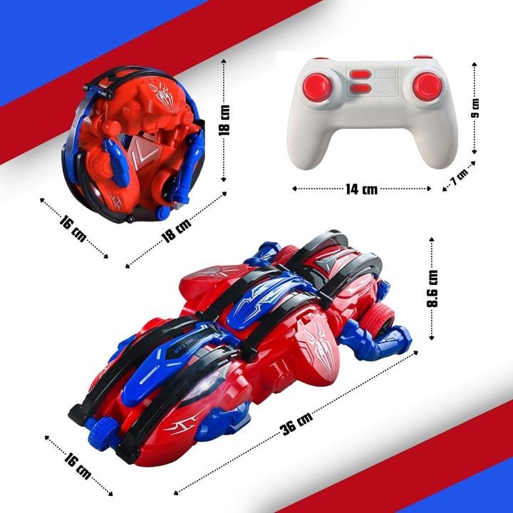 Produktbild Hermex RC Stunt Car Ferngesteuertes Auto Stunt-Auto Rennauto Spielzeugauto