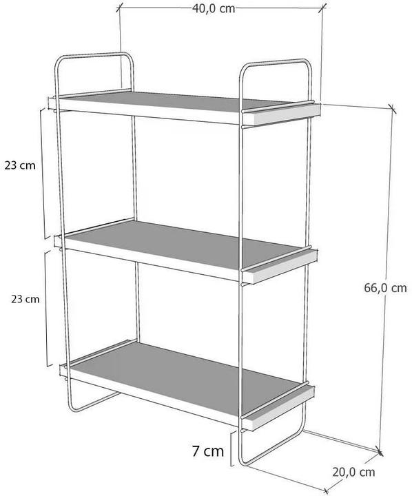 Actual product image Skye Decor Tru (20 x 40 x 66 cm)