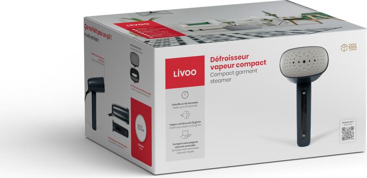 Productafbeelding Livoo Compacte kledingstomer (800 W, 25 g/min)