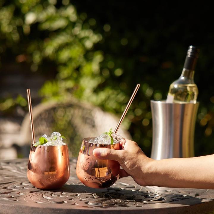 Produktbild Oak & Steel Trinkbecher Rosegold (3.50 dl, 4 x, Moscow Mule Becher)