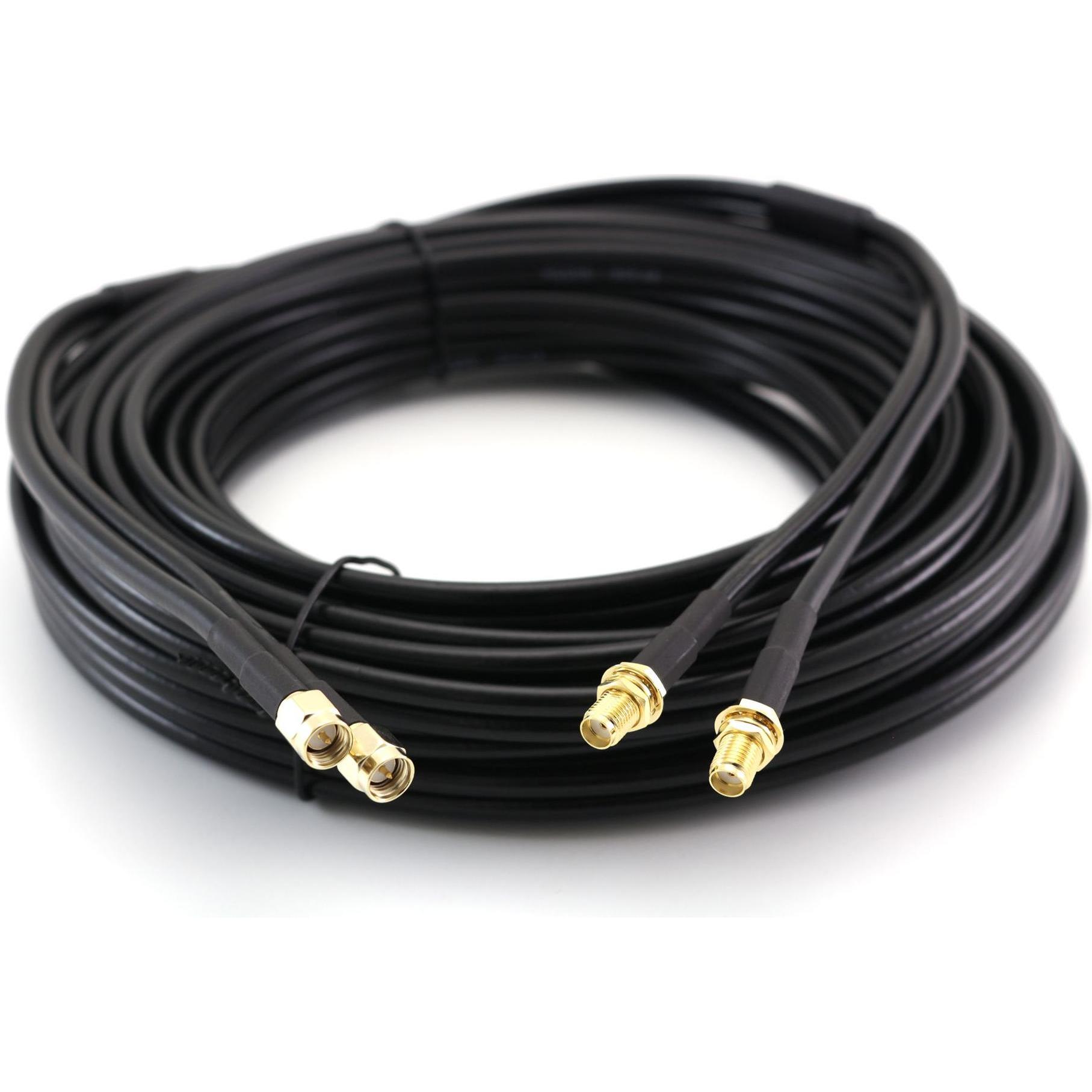 OEM Cavo coassiale SMA maschio / SMA femmina duplex CC-SM-SF-10-D (Cavi antenna), Cavo antenna