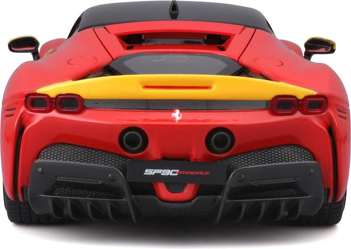 Actual product image Bburago Ferrari R&P SF90 Stradale Assetto Fiorano 1/18 rot