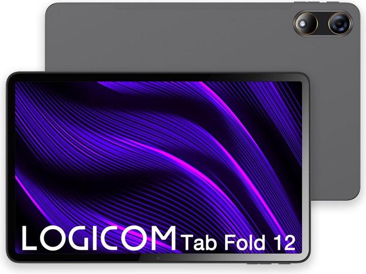 Logicom Fold 12 (12", 128 Go, Gris)