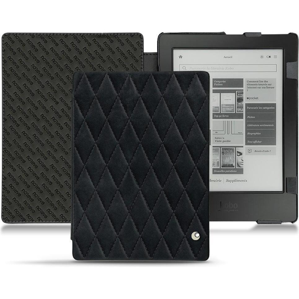 Noreve Lederschutzhülle horizontal (Aura H2O), Tablet Hülle, Grau