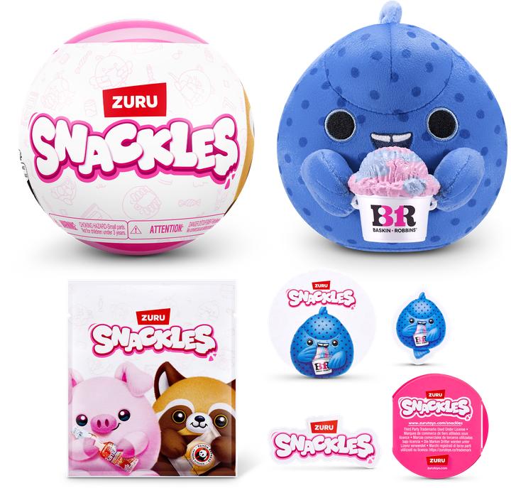 Actual product image Zuru Snackles - Series 2 ( assorted article, one figure)