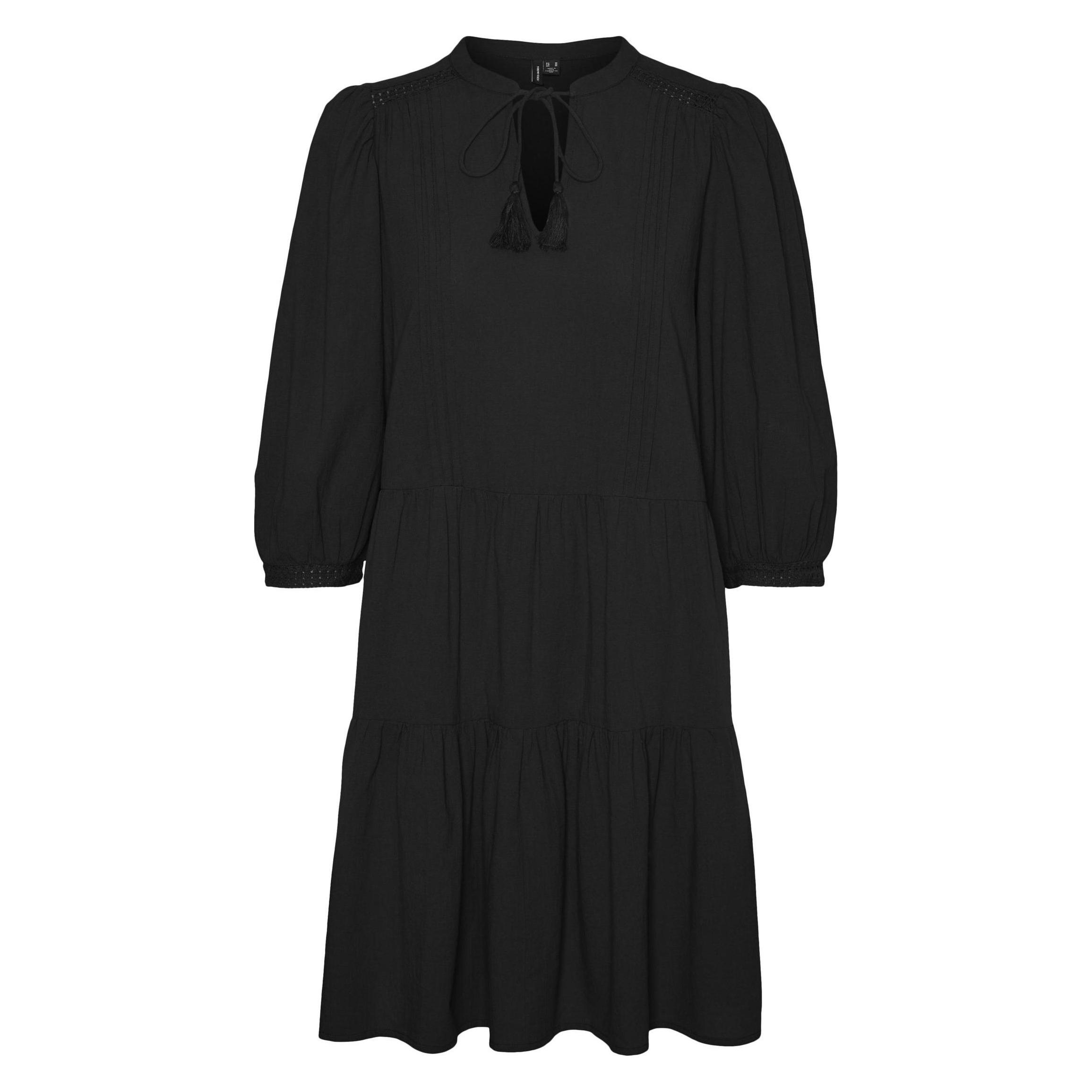 Vero Moda, Damen, Kleider, Tunika, Schwarz, (M)