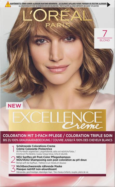Produktbild L'Oréal Paris Excellence Cream (7 Mittelblond)