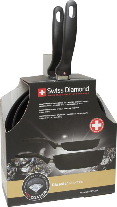 Produktbild Swiss Diamond XD Classic+ (28 cm, Bratpfanne, Aluminiumguss)
