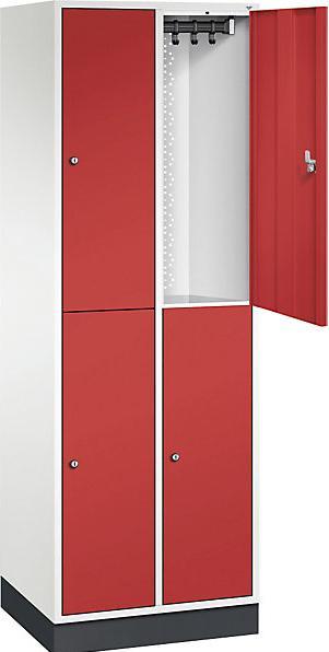 Actual product image C+P Intro double deck clothes lockers (62 cm, 195 cm)