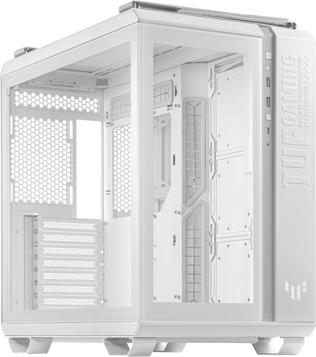 Actual product image ASUS Case TUF GT502 PLUS TG Gaming White (Mini-ITX, ATX, mATX)