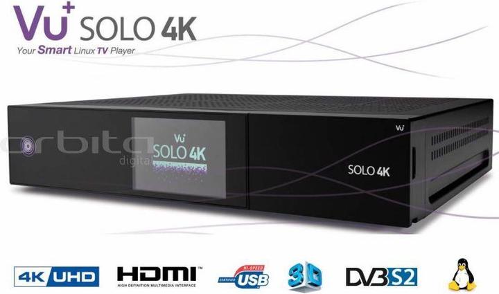 Image du produit Vu+ Solo 4K, 2x DVB-S2 FBC (2x DVB-S2 (Twin), Arbre CI)