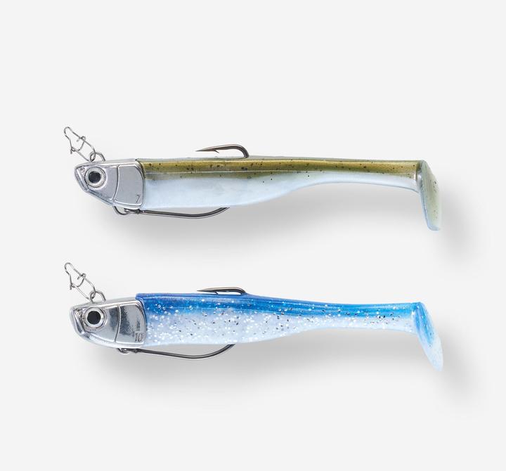 Immagine prodotto Caperlan Set di piume in gomma Mogami 90 Shad (9 cm)