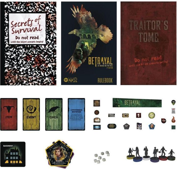 Actual product image Hasbro Gaming Betrayal at House on the Hill (German, 3 - 6 Players)