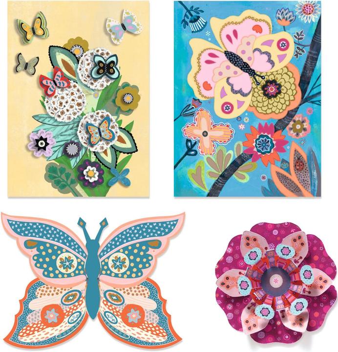 Actual product image Djeco Kreativset Blumengarten