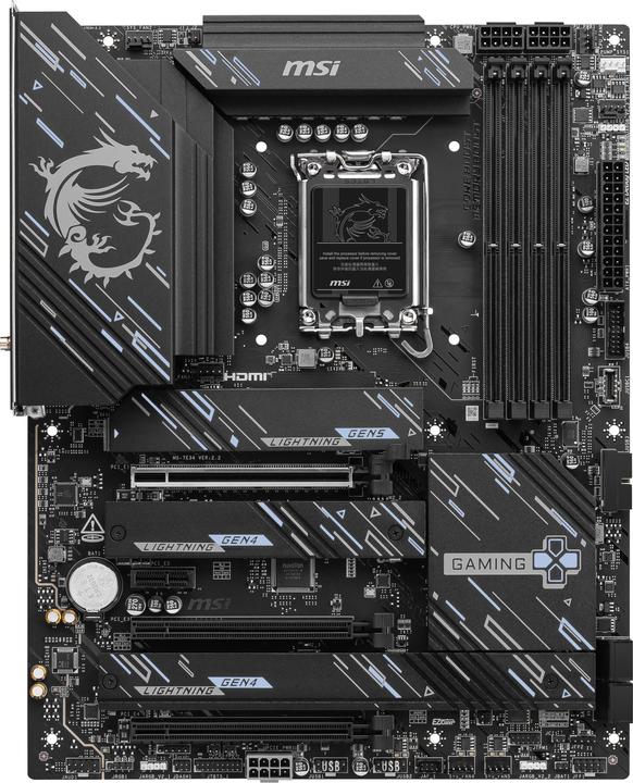Image du produit MSI Z890 GAMING PLUS WIFI (LGA 1851, Intel Z890, ATX)