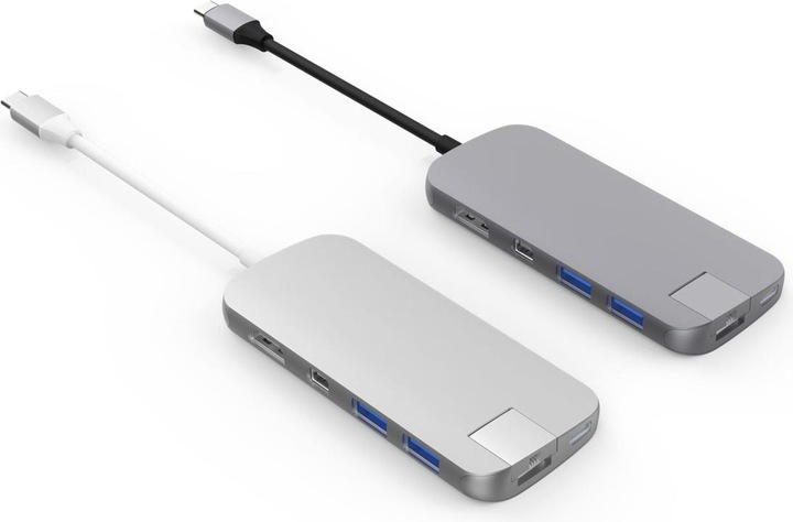 Actual product image Hyper HyperDrive Slim (USB-C, 8 Ports)