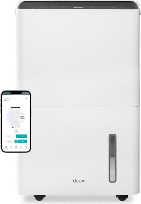 Productafbeelding Duux Bora Slimme Luchtontvochtiger 20 L+Wasstand, Effectief oppervlak 40m², Wit | (40 m², 20 l/24h)