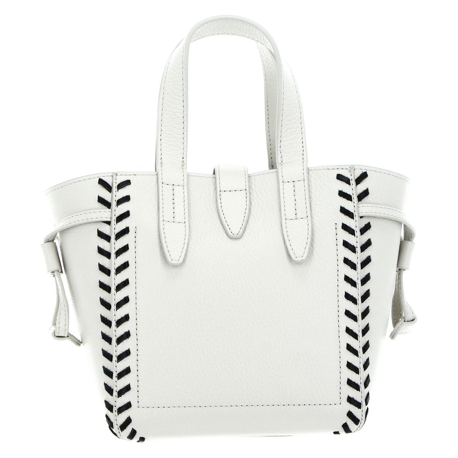 Furla, Damen, Handtasche, Ledertasche - Tote Bag Net Mini, Beige