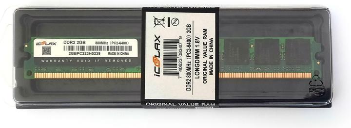 Actual product image Icoolax Ddr2 2gb Longdimm (1 x 2GB, DDR2-RAM, DIMM)
