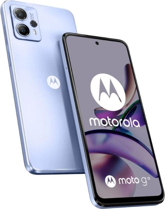 Produktbild Motorola moto G13 (128 GB, Lavender Blue, 6.50", Dual SIM, 4G)