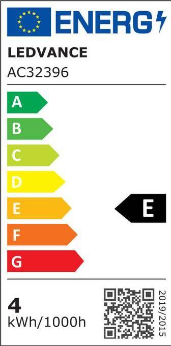 Energie-Label Osram Led Retrofit Classic A (E27, 4 W, 470 lm, 1 x, E)
