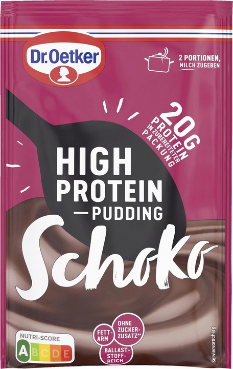 Actual product image Dr. Oetker High Protein Pudding Powder (58 g)