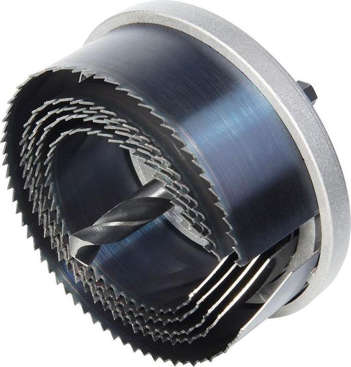 Produktbild wolfcraft 1 Standard-Lochsägen-Set ø60,68,74,80,95