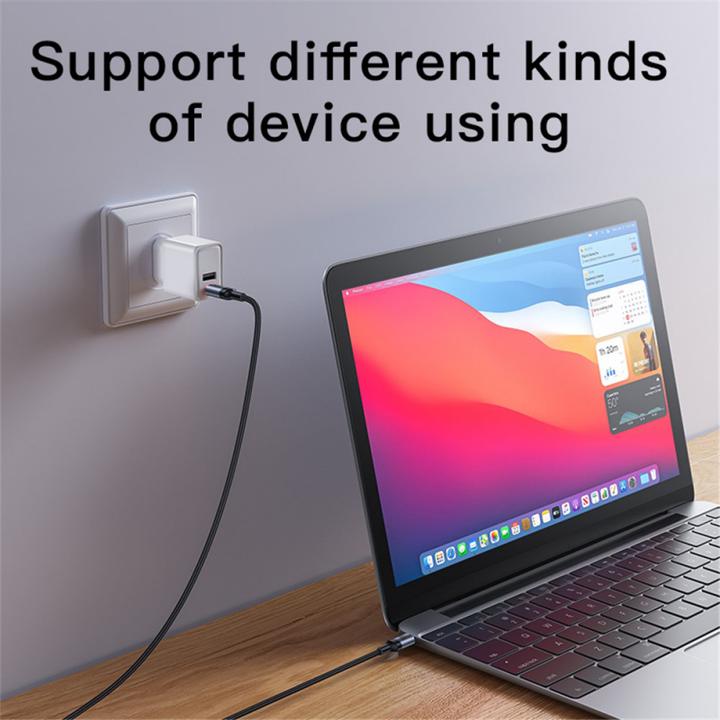 Actual product image Yesido USB-C to USB-C Cable CA181, 60W, 3A, 1.2m, Black (1.20 m, 60 W)