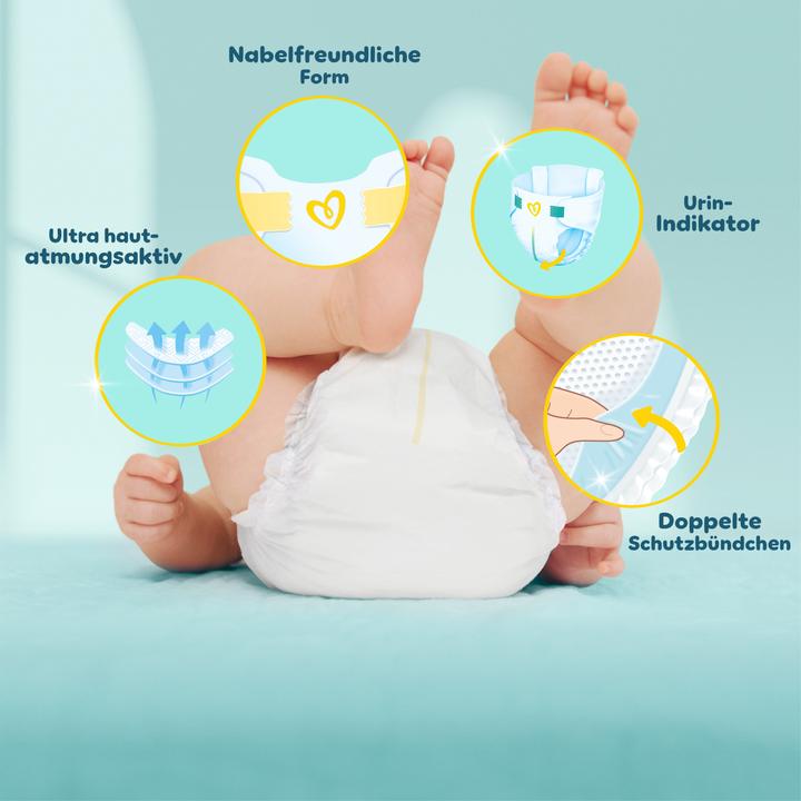 Actual product image Pampers Premium Protection (Size 0, Pack, 22 Piece)