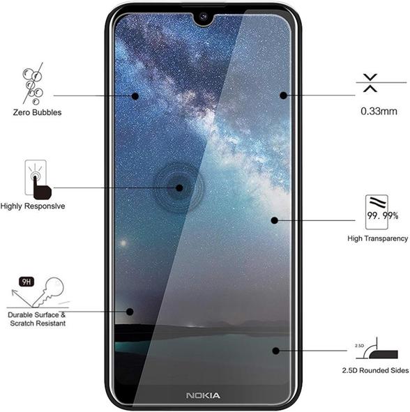 Actual product image Eiger Mountain Glass (1 pcs., Nokia G11, Nokia G20, Nokia G21)