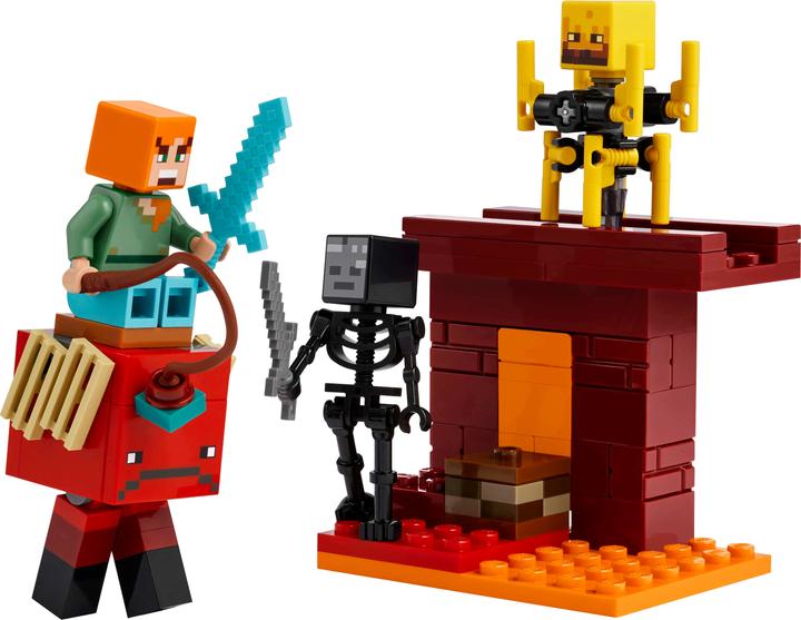 Actual product image LEGO Das Lava-Duell im Nether (21266, LEGO Minecraft)