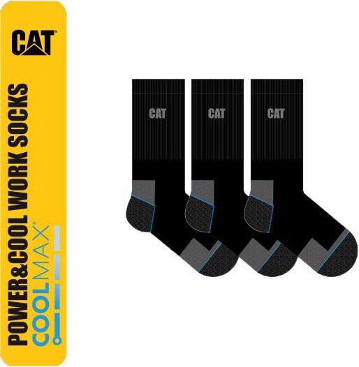 Actual product image Cat Work socks Power+Cool 3-pack (pack of 3, 39 - 42)