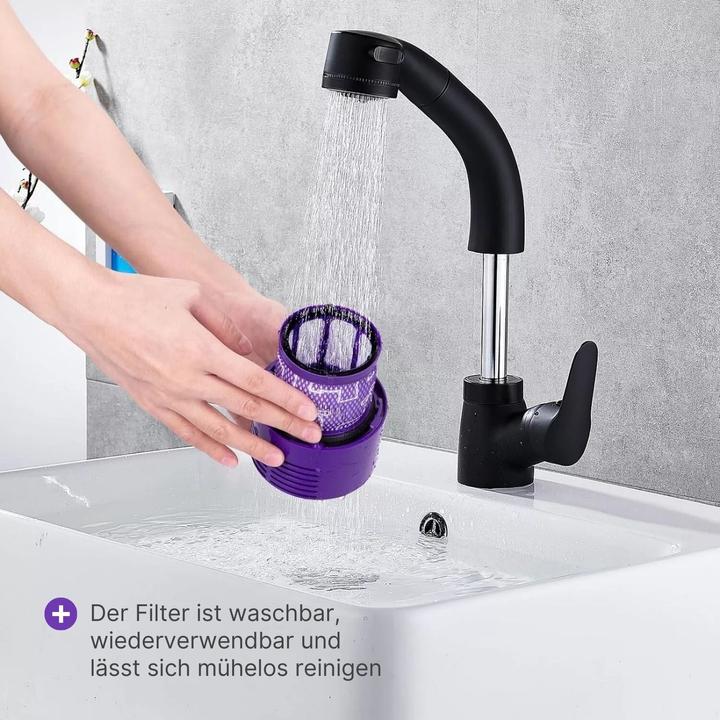 Actual product image Hermex Compatible hoover filter for Dyson V10 SV12