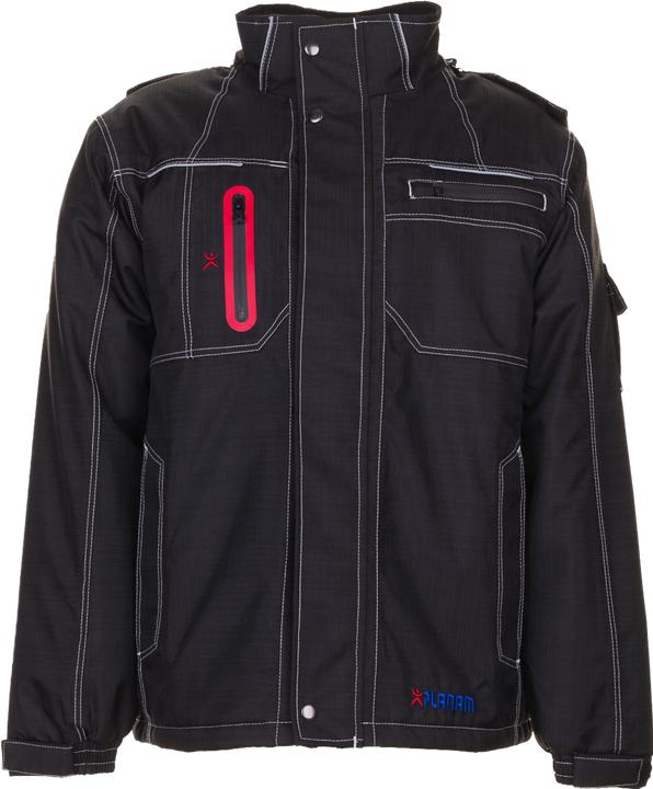 Actual product image Planam unisex winter jacket BASALT black size M (M)