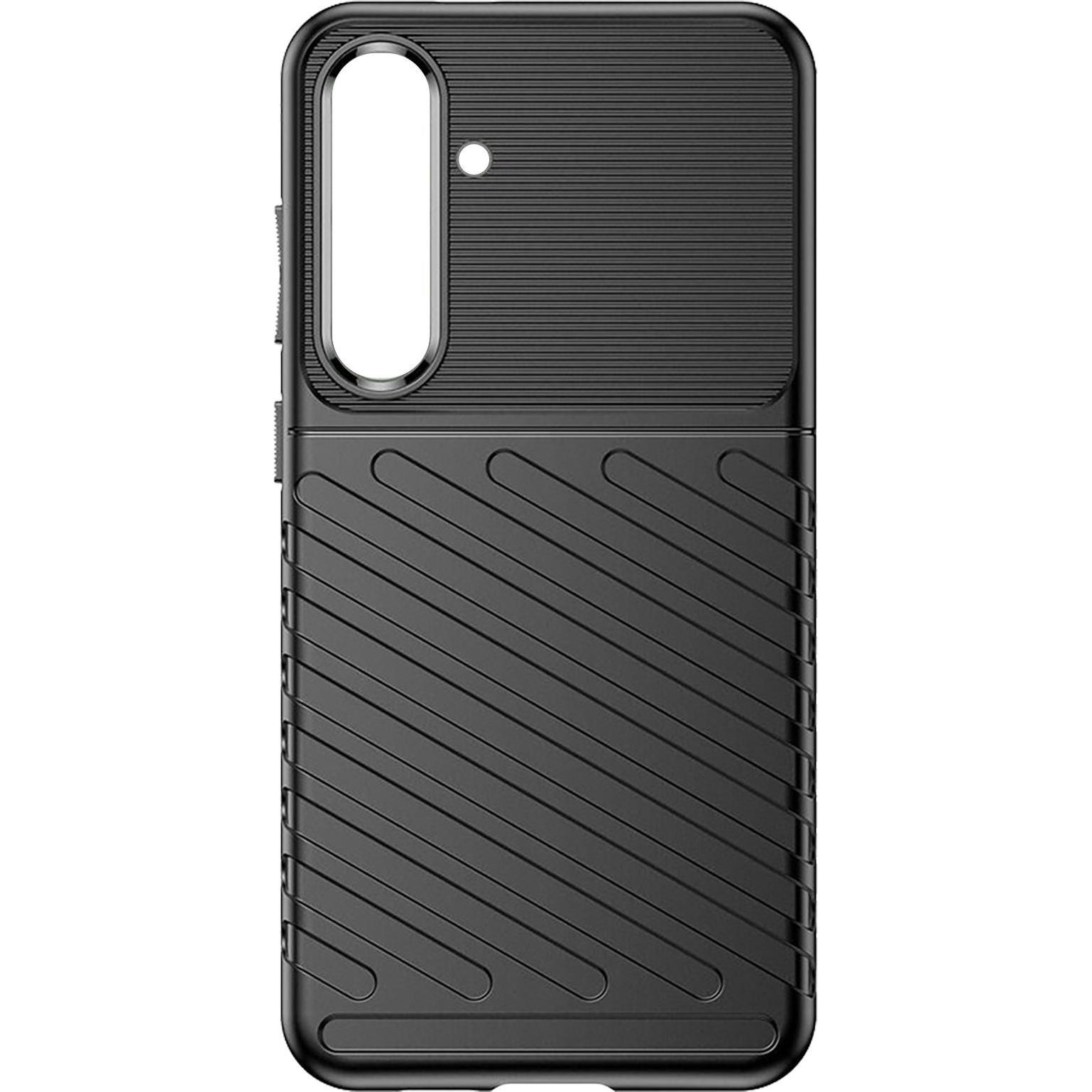 Thumbnail - Avizar Thunder Cover Series (Samsung Galaxy S24), Smartphone Hülle, Schwarz