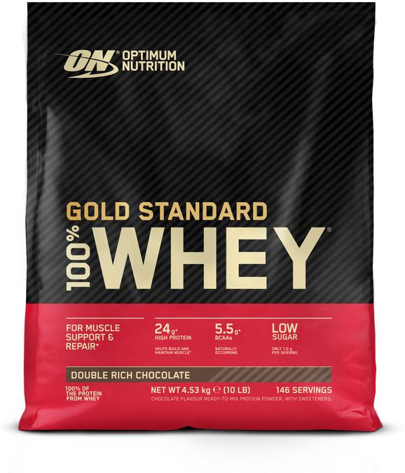 Image du produit Optimum Nutrition Gold Standard 100% Whey (Chocolat, 1 x, 4530 g)