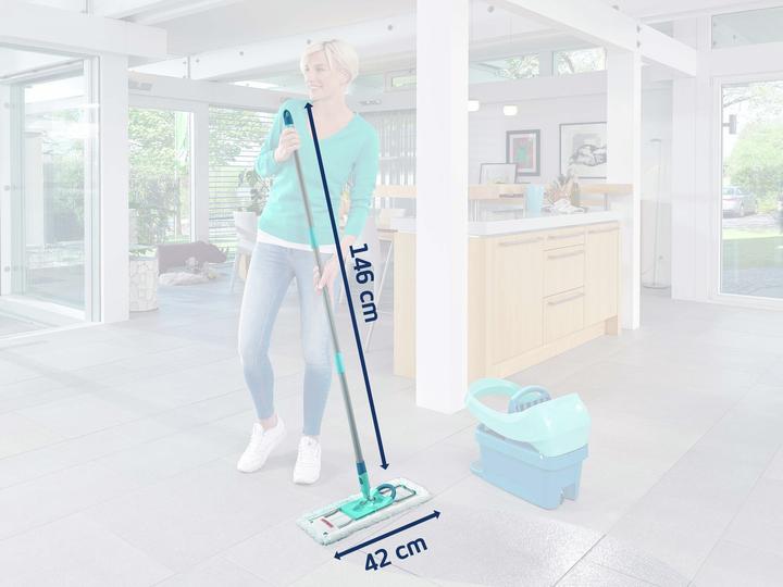Produktbild Leifheit Bodenwischer Profi XL micro duo + SUPERDUSTER XL (kompakte Box) (1 Stk.)