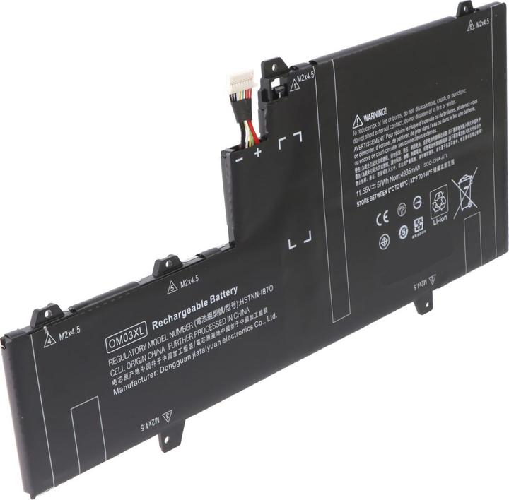 Image du produit AccuCell Batterie HP EliteBook x360 1030 G2, OM03XL (4900 mAh)