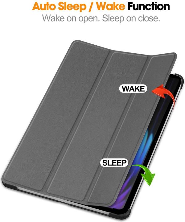 Produktbild Lobwerk 2in1 Set Tasche + Glas für Xiaomi Mi Pad 7 11.2 Zoll Tasche Cover Schutz Folie Sleep and Wake (Xiaomi Pad 7)