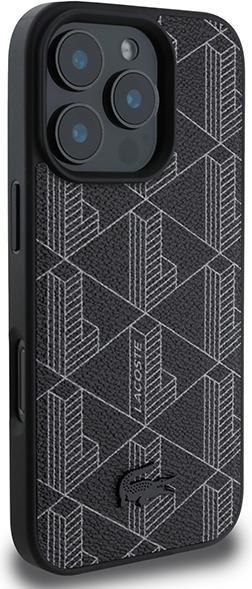 Produktbild Lacoste LCHMP16XPBSK iPhone 16 Pro Max 6.9" czarny/black hardcase Blend Monogram MagSafe (Apple iPhone 16 Pro Max)