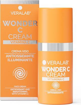 Immagine prodotto Veralab Wonder C Cream Face Cream With Vitamin C Antioxidant And Illuminating - 15 Ml (15 ml, Crema da giorno)