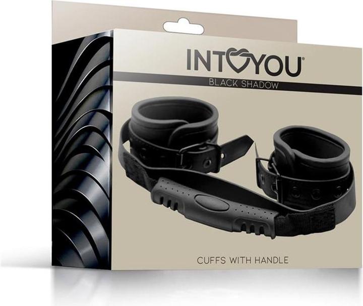Actual product image IntoYou Handcuffs with handle (Vegan)